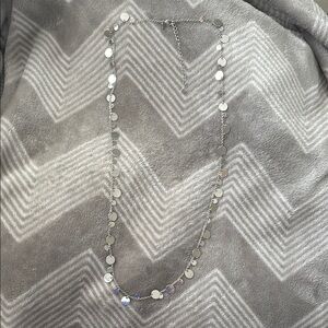 Lia Sophia Silver Beaded Necklace